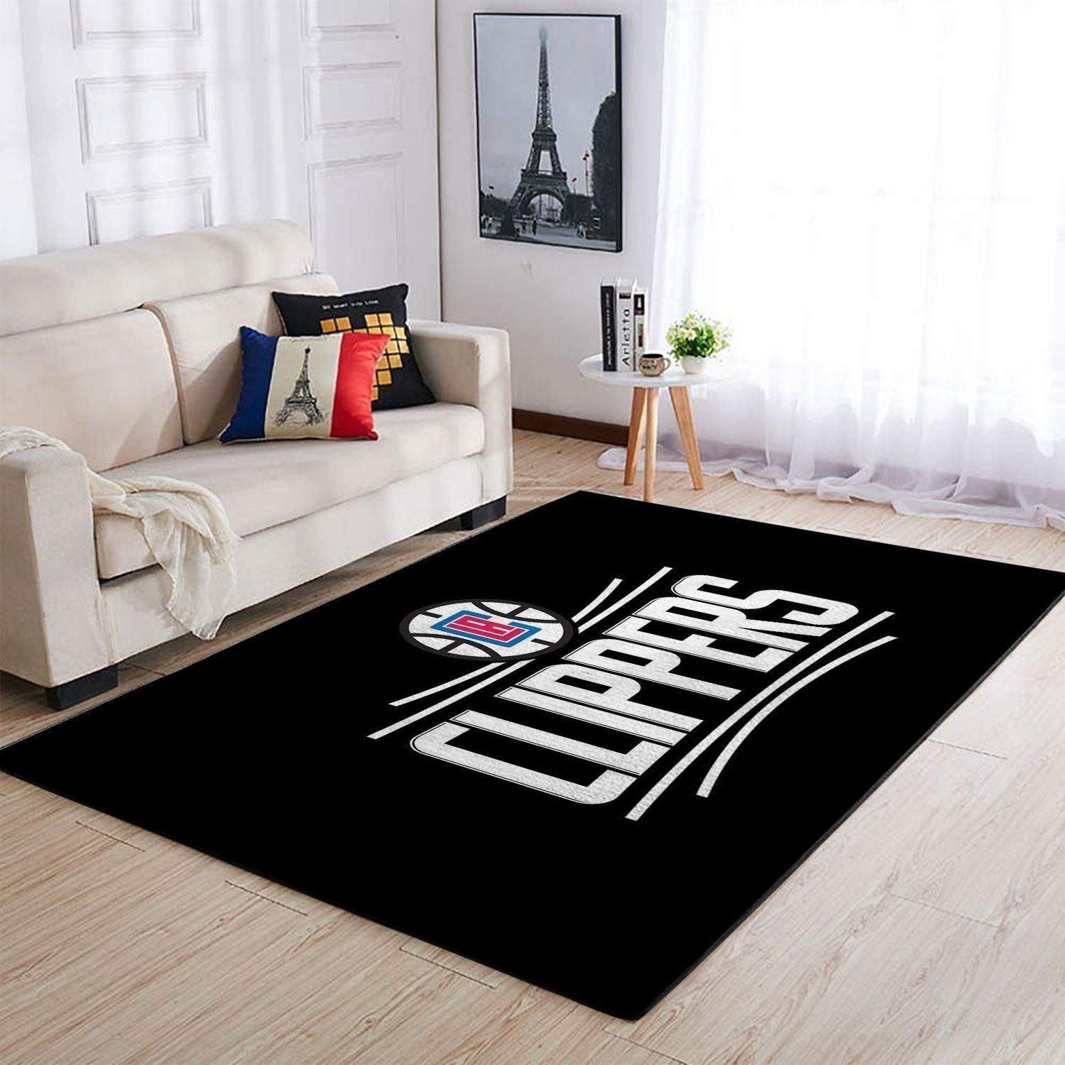 Amazon Los Angeles Clippers Living Room Area Rug