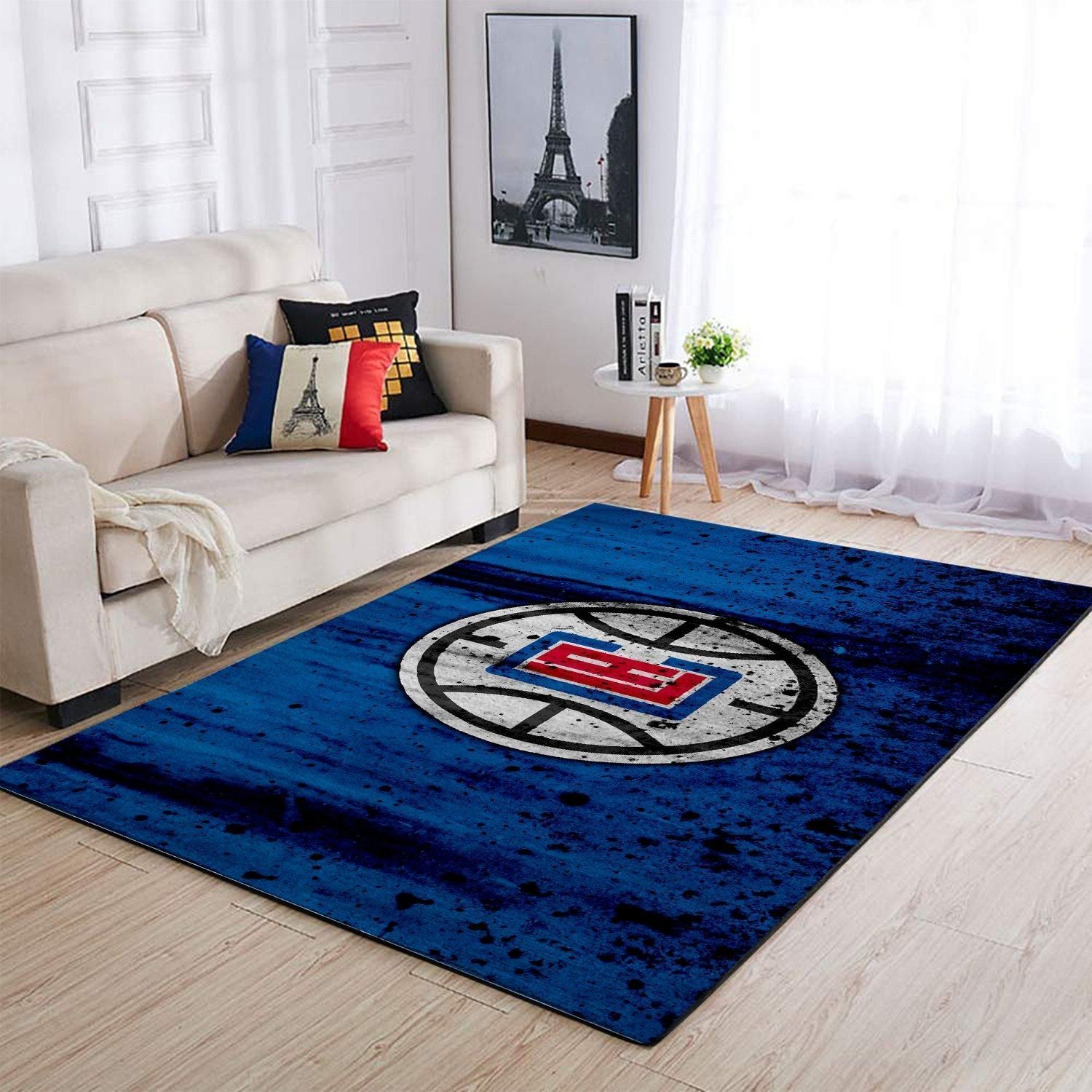 Amazon Los Angeles Clippers Living Room Area Rug