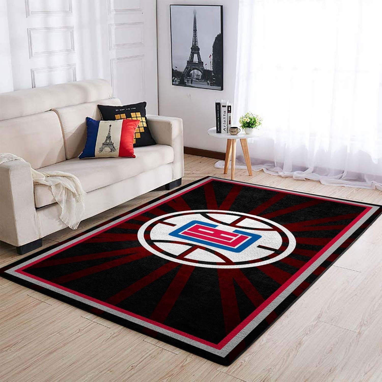 Amazon Los Angeles Clippers Living Room Area Rug