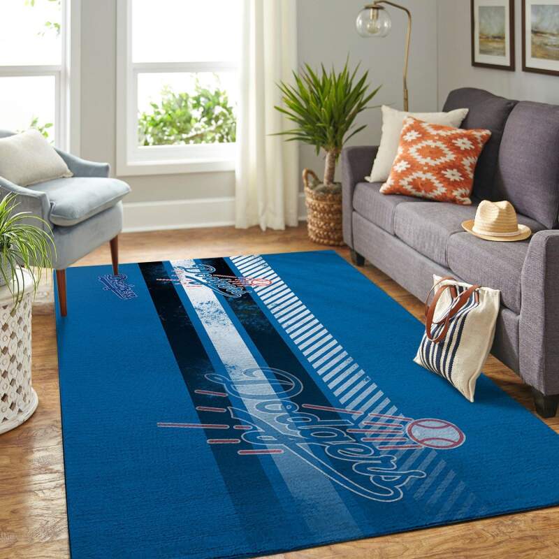 Amazon Los Angeles Dodgers Living Room Area Rug