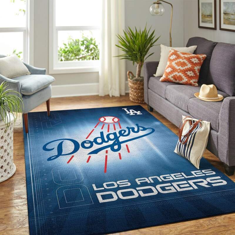 Amazon Los Angeles Dodgers Living Room Area Rug
