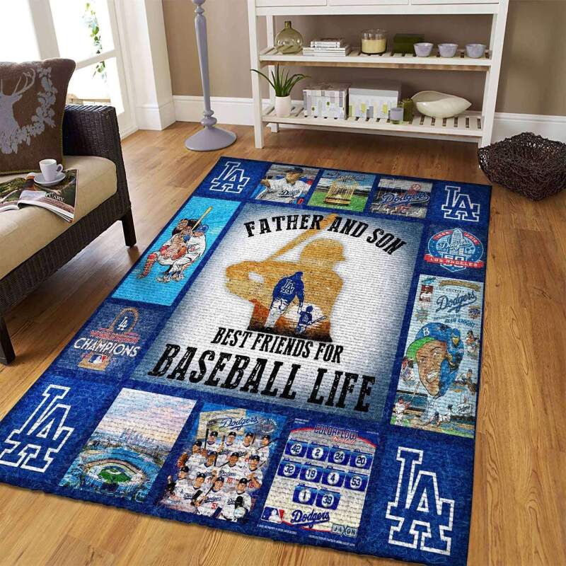 Amazon Los Angeles Dodgers Living Room Area Rug