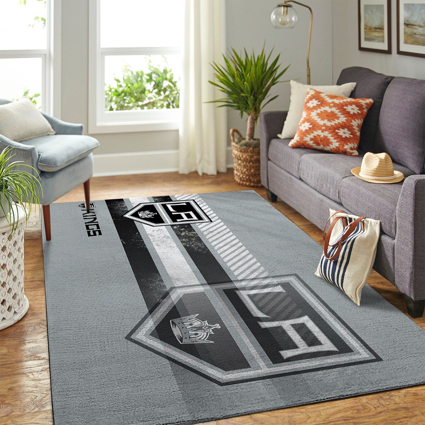 Amazon Los Angeles Kings Living Room Area Rug