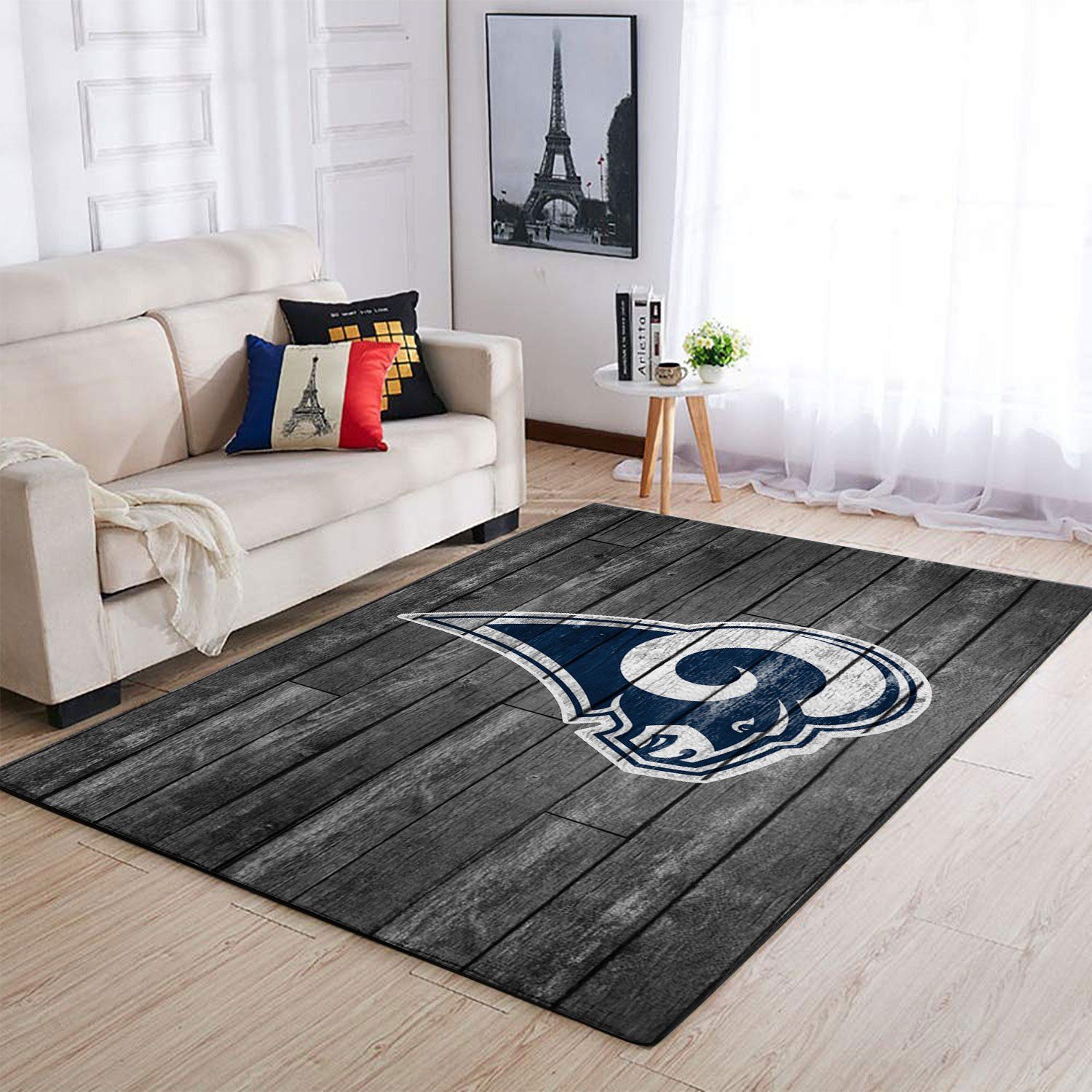 Amazon Los Angeles Rams Living Room Area Rug