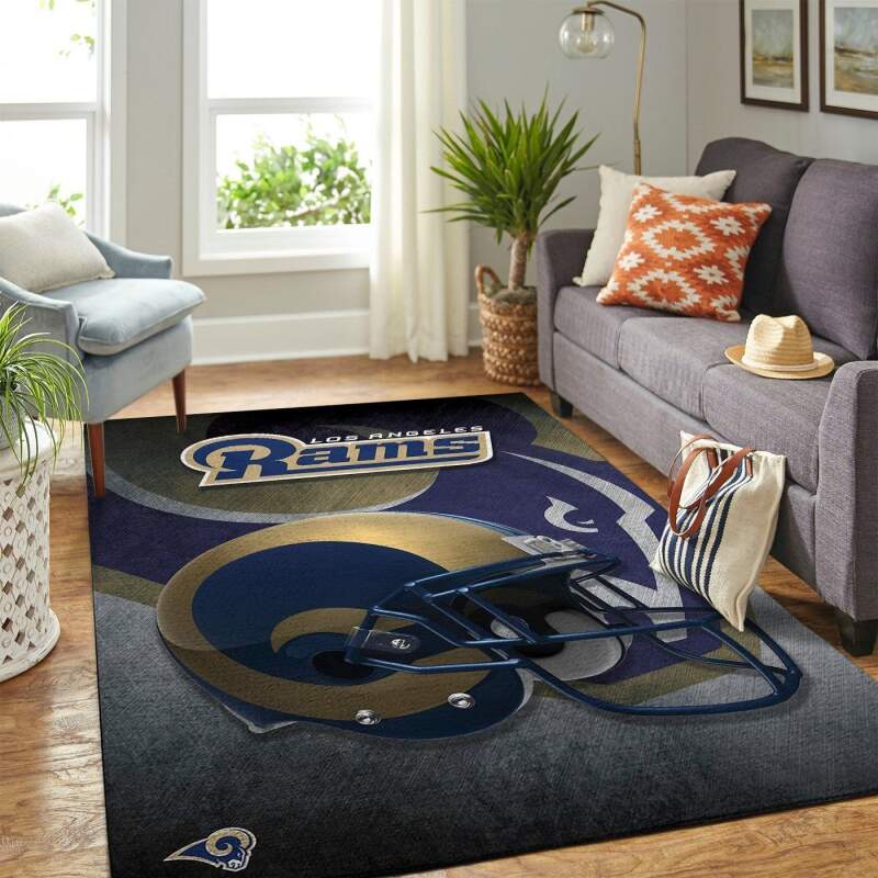 Amazon Los Angeles Rams Living Room Area Rug