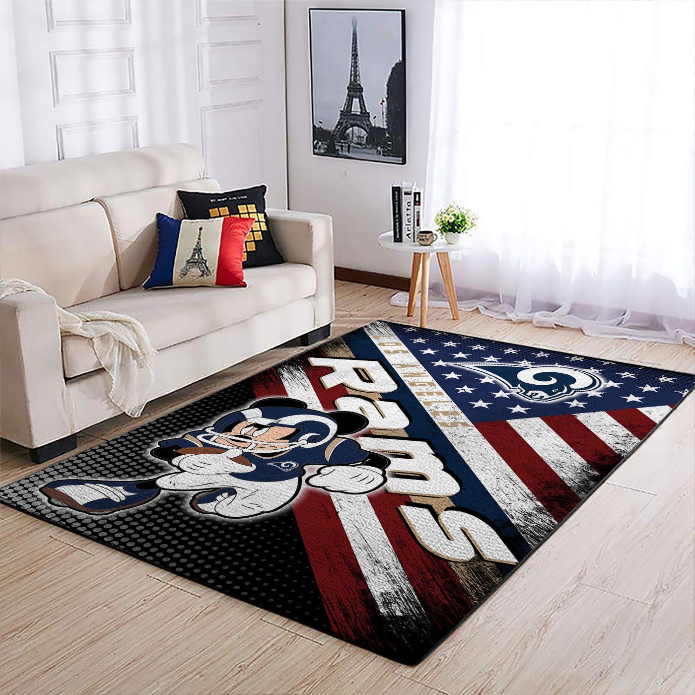 Amazon Los Angeles Rams Living Room Area Rug