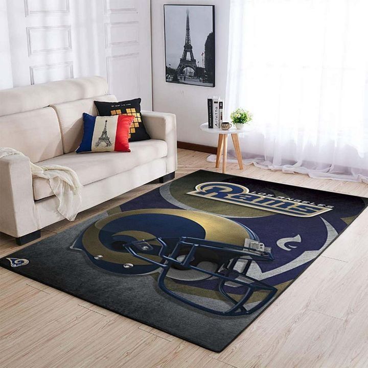 Amazon Los Angeles Rams Living Room Area Rug