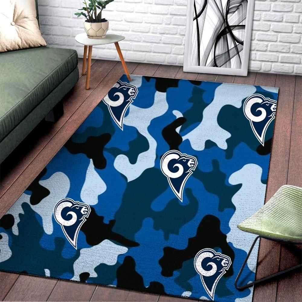 Amazon Los Angeles Rams Living Room Area Rug