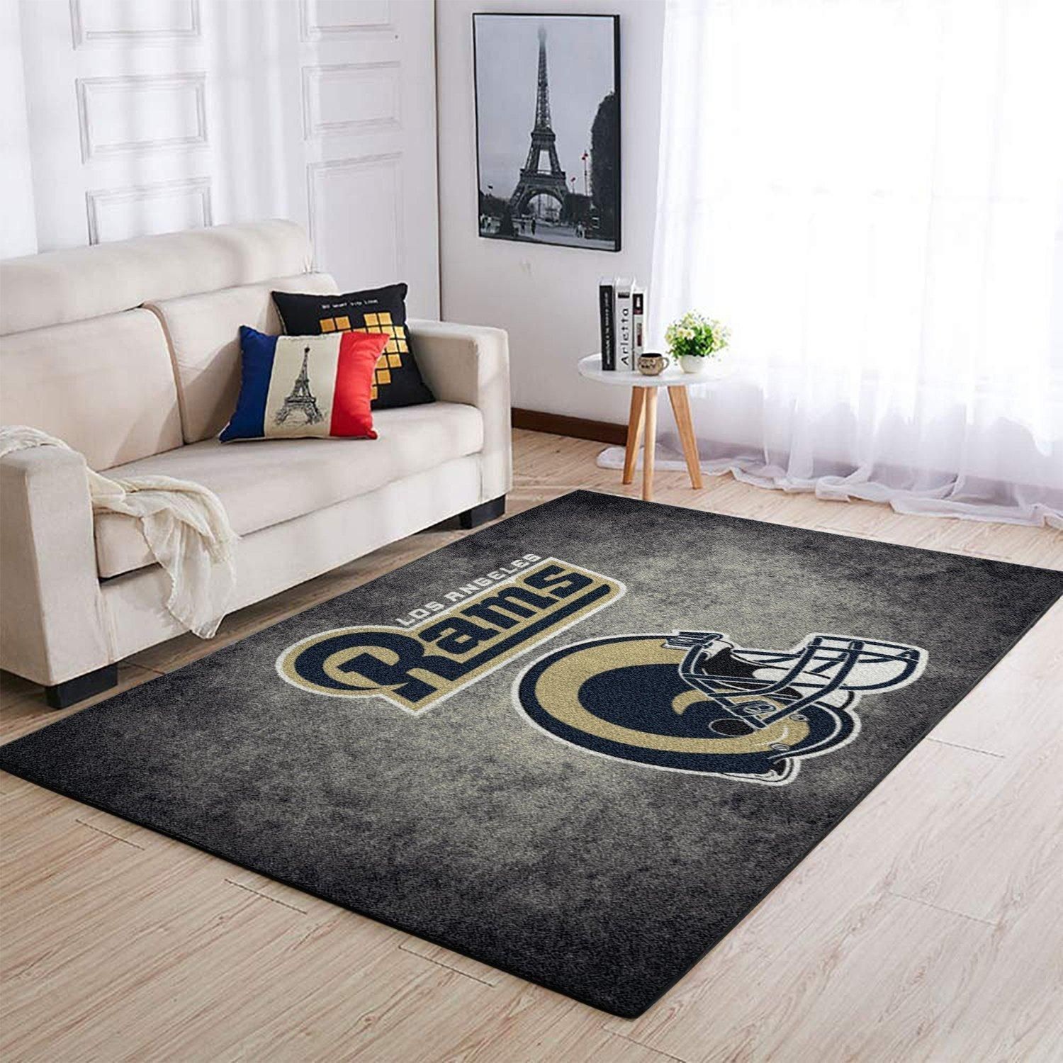 Amazon Los Angeles Rams Living Room Area Rug