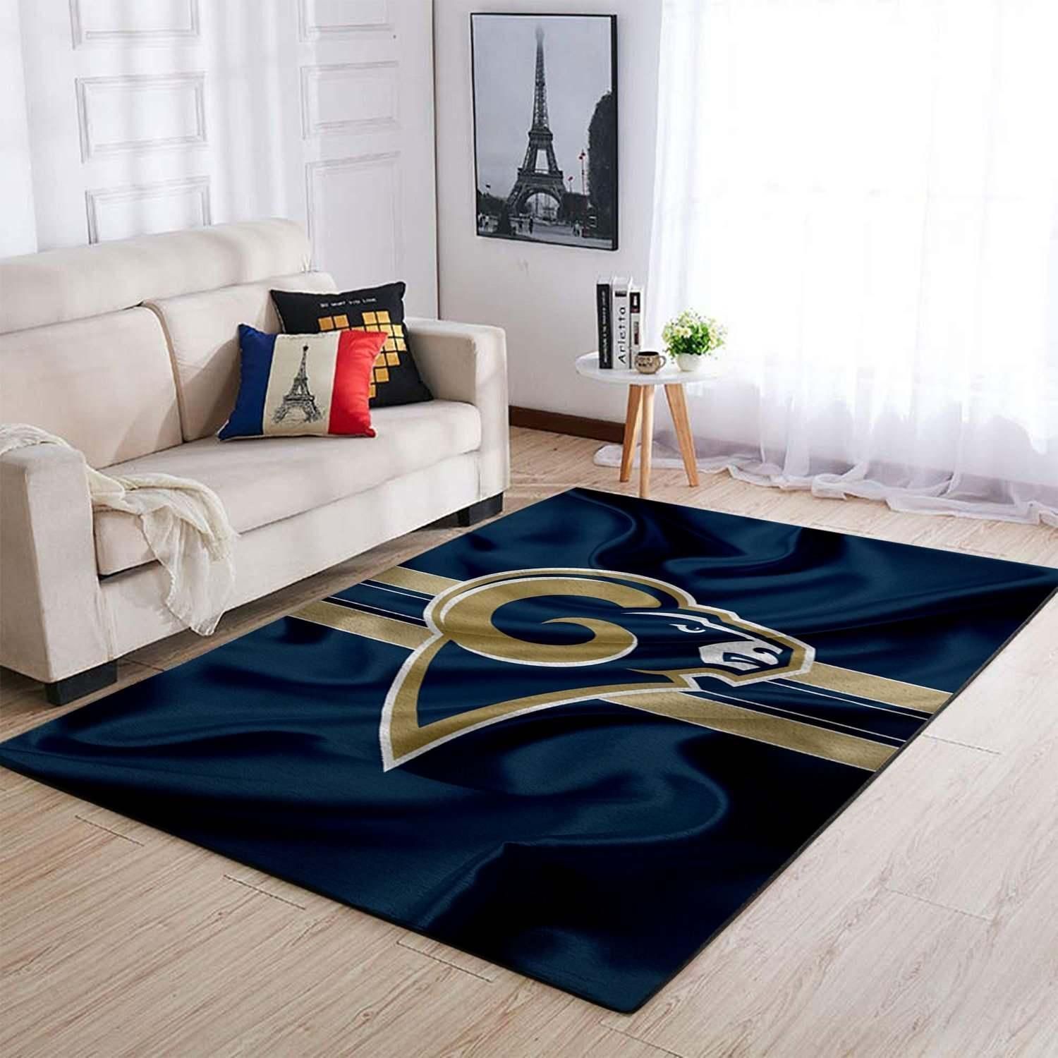 Amazon Los Angeles Rams Living Room Area Rug