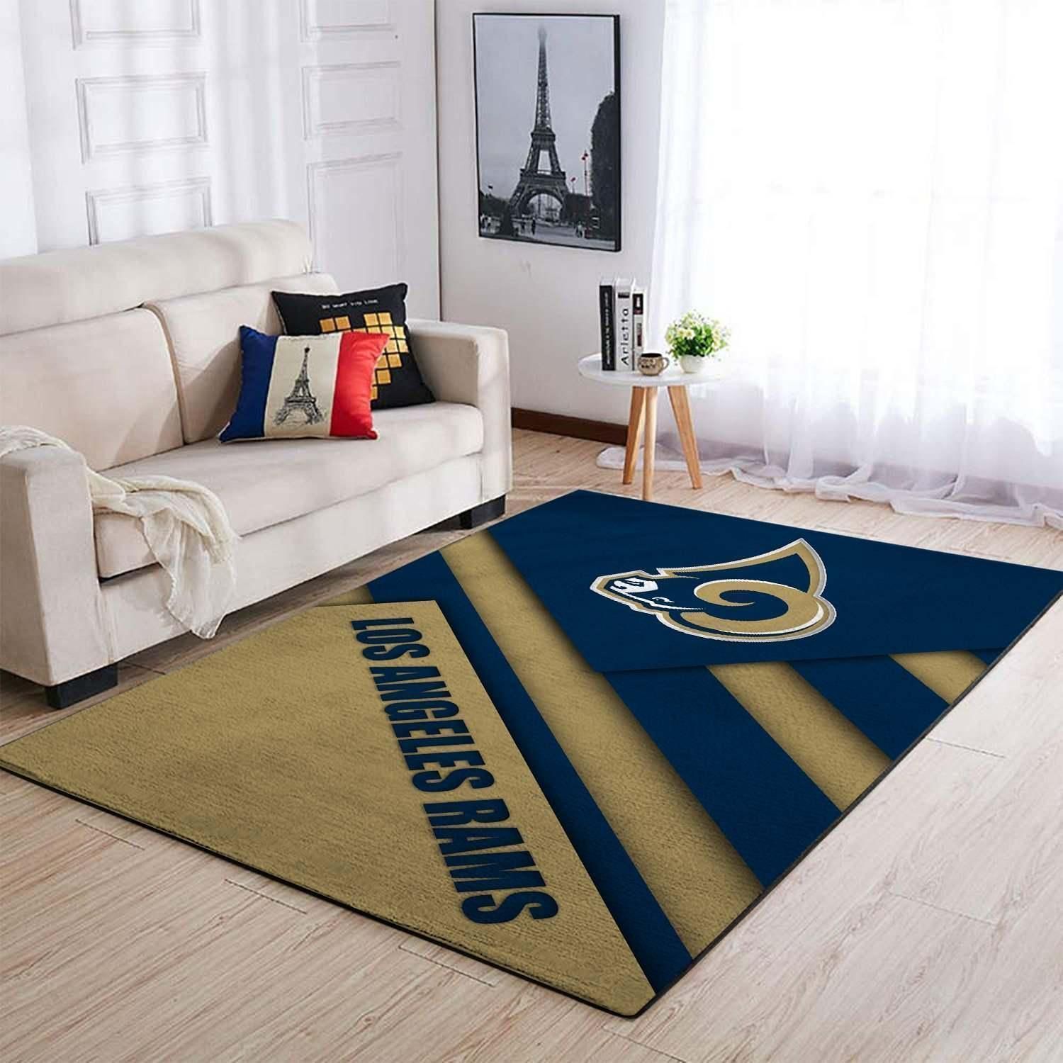 Amazon Los Angeles Rams Living Room Area Rug