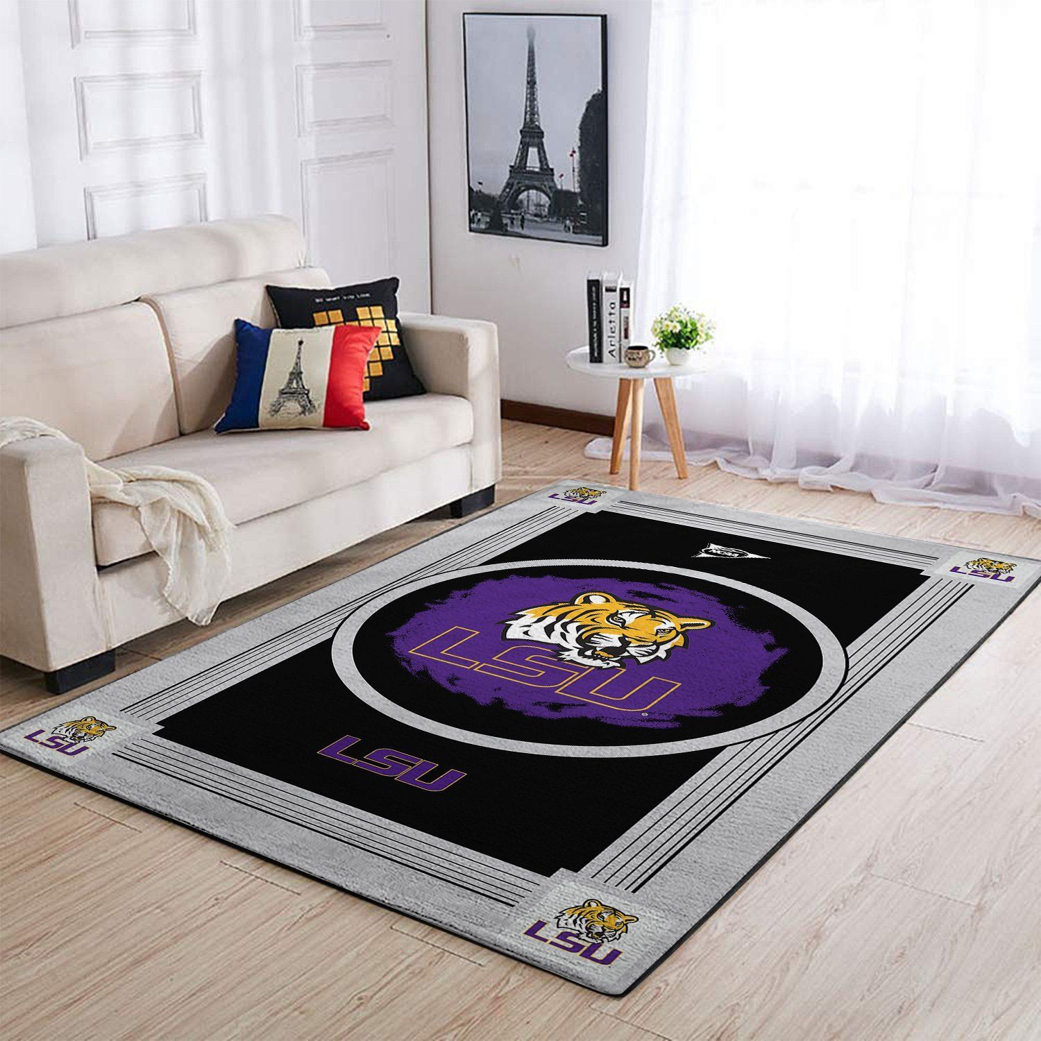 Amazon Lsu Tigers Living Room Area Rug