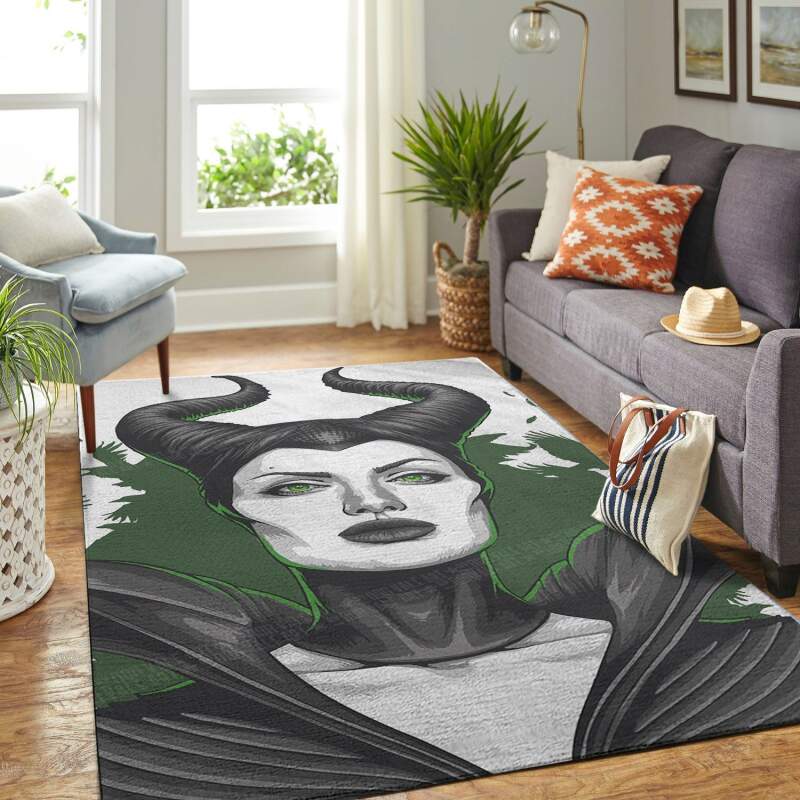 Amazon Maleficent Angela Jolie Living Room Area Rug