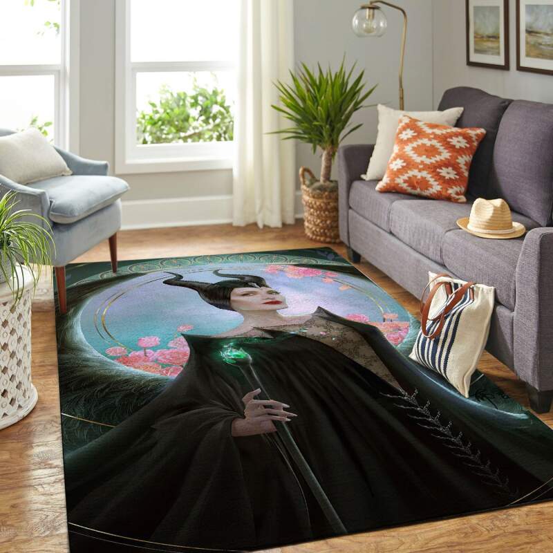 Amazon Maleficent Angela Jolie Living Room Area Rug