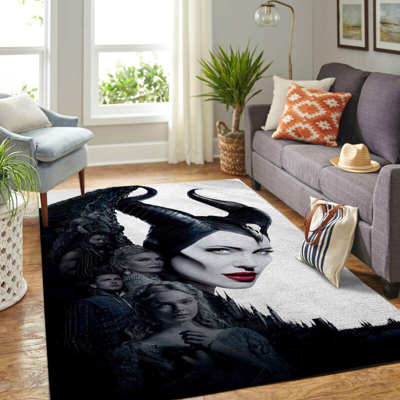 Amazon Maleficent Angela Jolie Living Room Area Rug