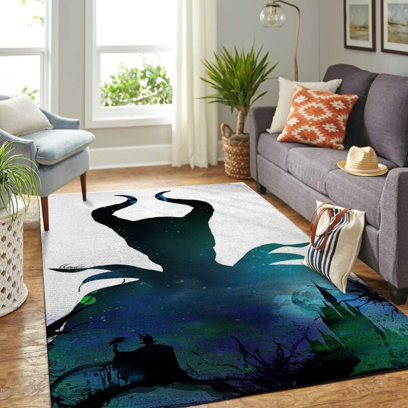 Amazon Maleficent Angela Jolie Living Room Area Rug