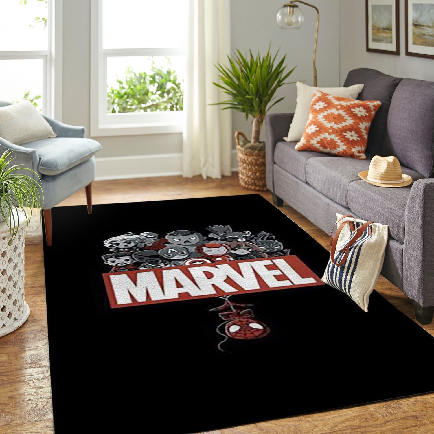Amazon Marvel Living Room Area Rug