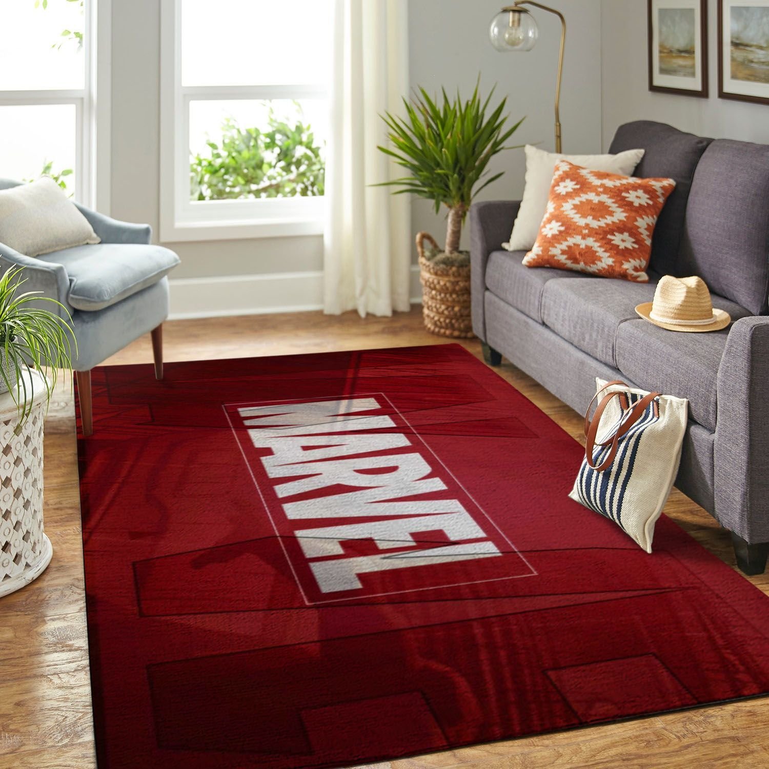 Amazon Marvel Living Room Area Rug