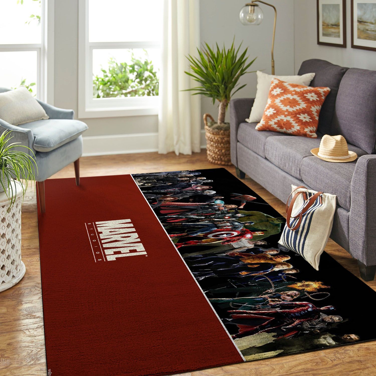 Amazon Marvel Living Room Area Rug