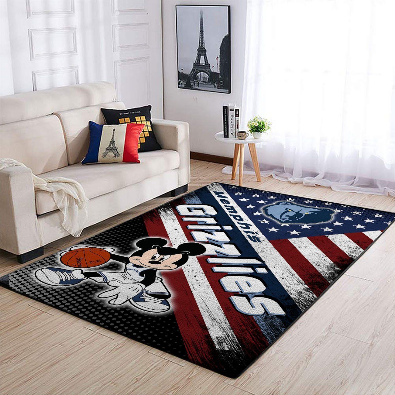 Amazon Memphis Grizzlies Living Room Area Rug