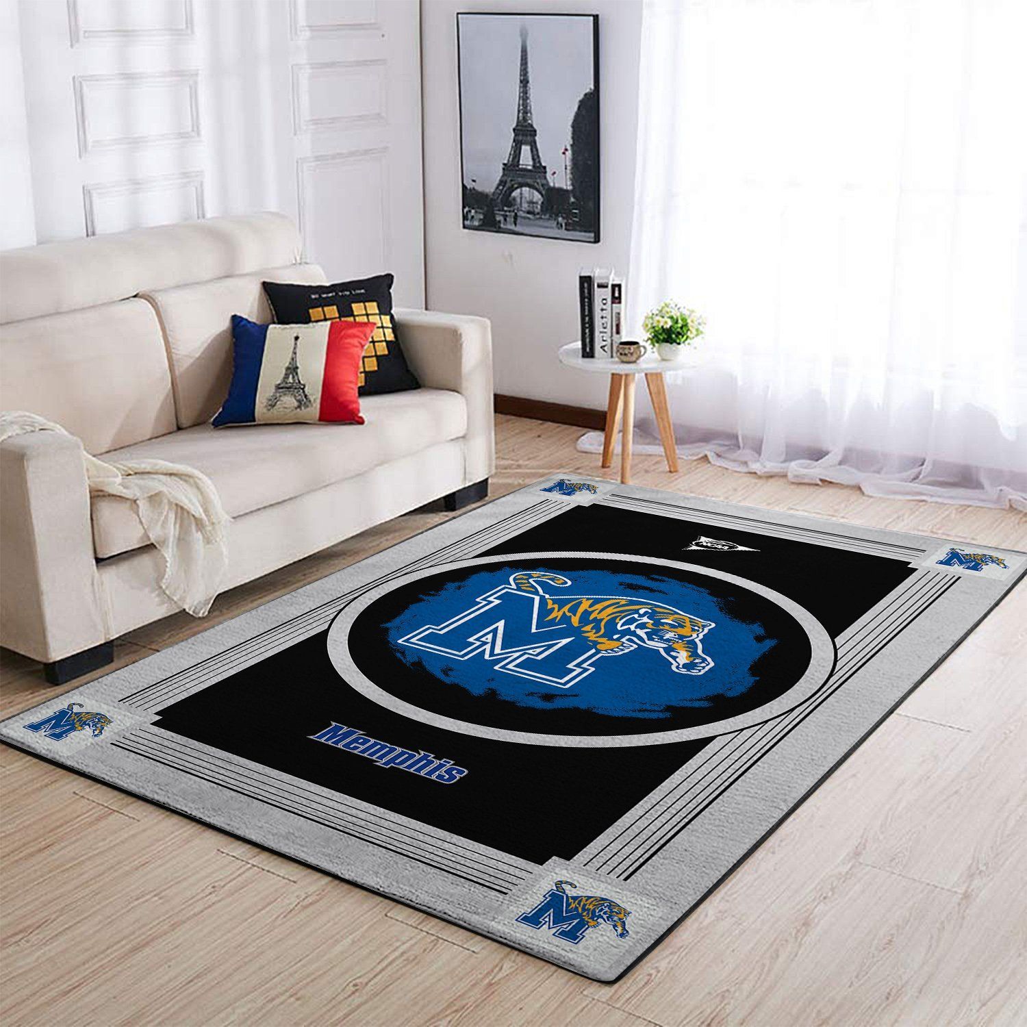 Amazon Memphis Tigers Living Room Area Rug