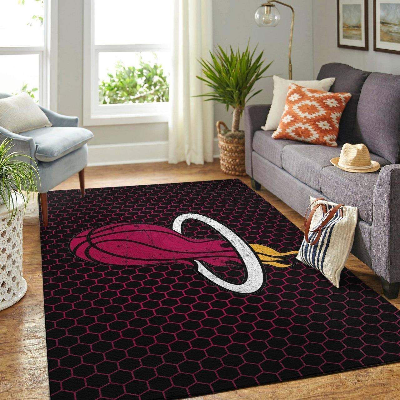 Amazon Miami Heat Living Room Area Rug