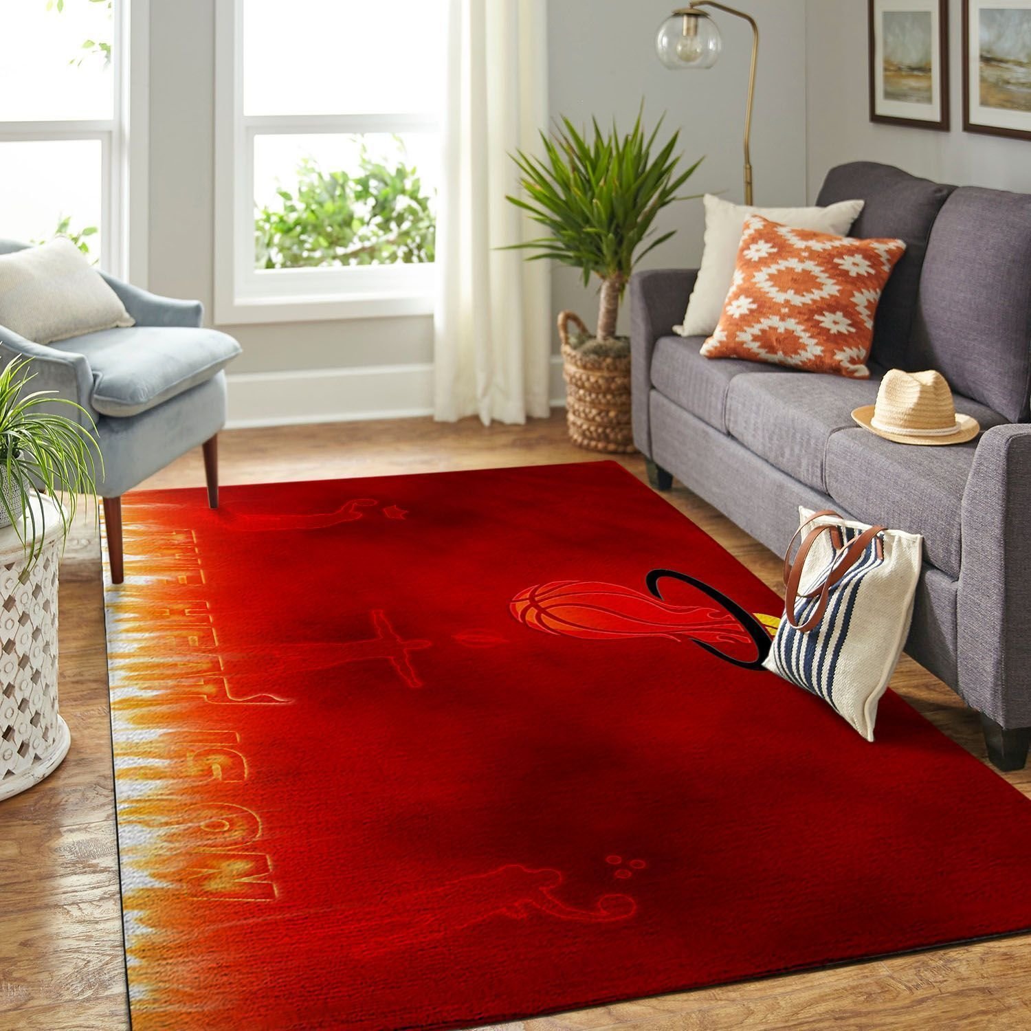 Amazon Miami Heat Living Room Area Rug
