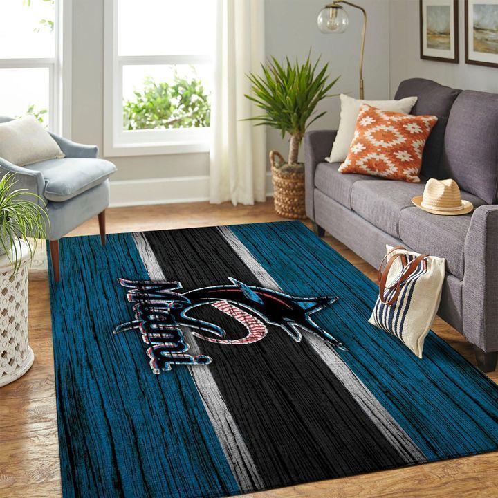 Amazon Miami Marlins Living Room Area Rug