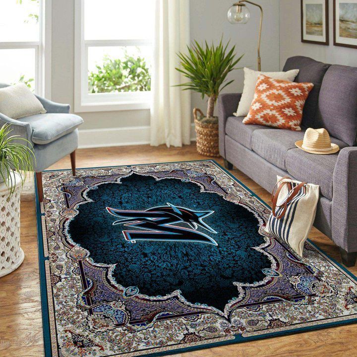 Amazon Miami Marlins Living Room Area Rug