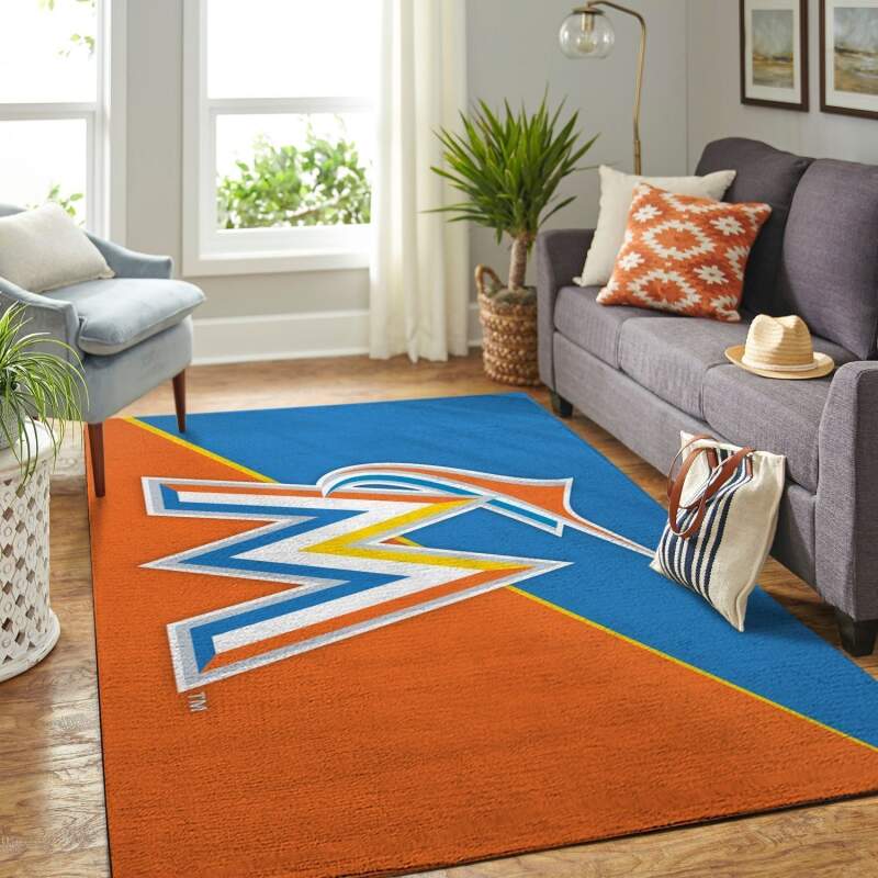 Amazon Miami Marlins Living Room Area Rug