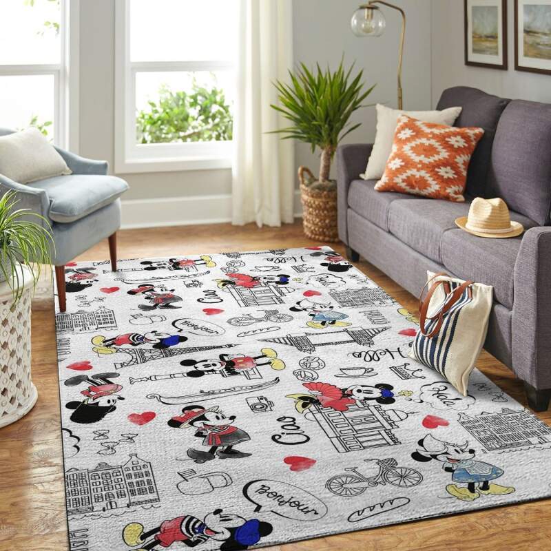 Amazon Mickey Mouse Living Room Area Rug