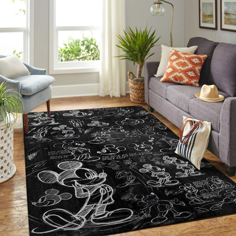 Amazon Mickey Mouse Living Room Area Rug