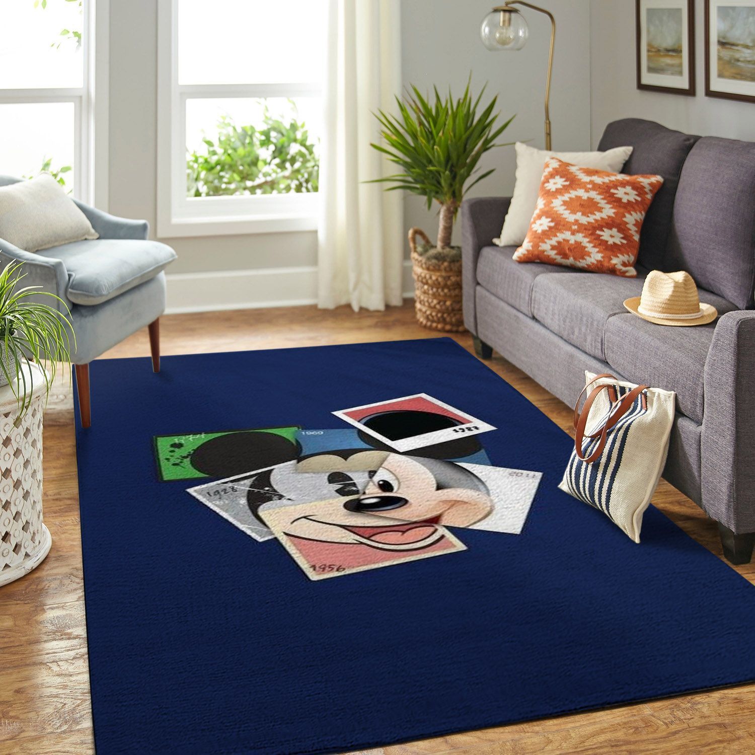 Amazon Mickey Mouse Living Room Area Rug