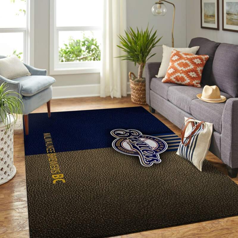 Amazon Milwaukee Brewers Living Room Area Rug