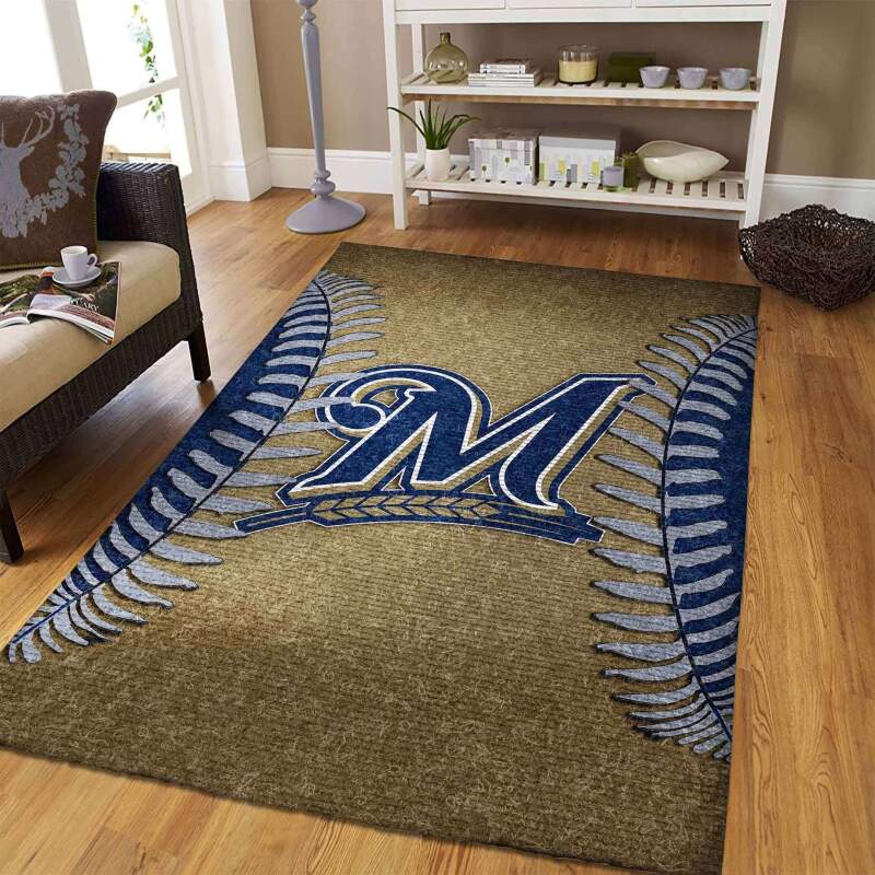 Amazon Milwaukee Brewers Living Room Area Rug