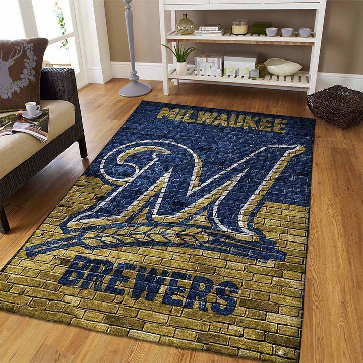 Amazon Milwaukee Brewers Living Room Area Rug