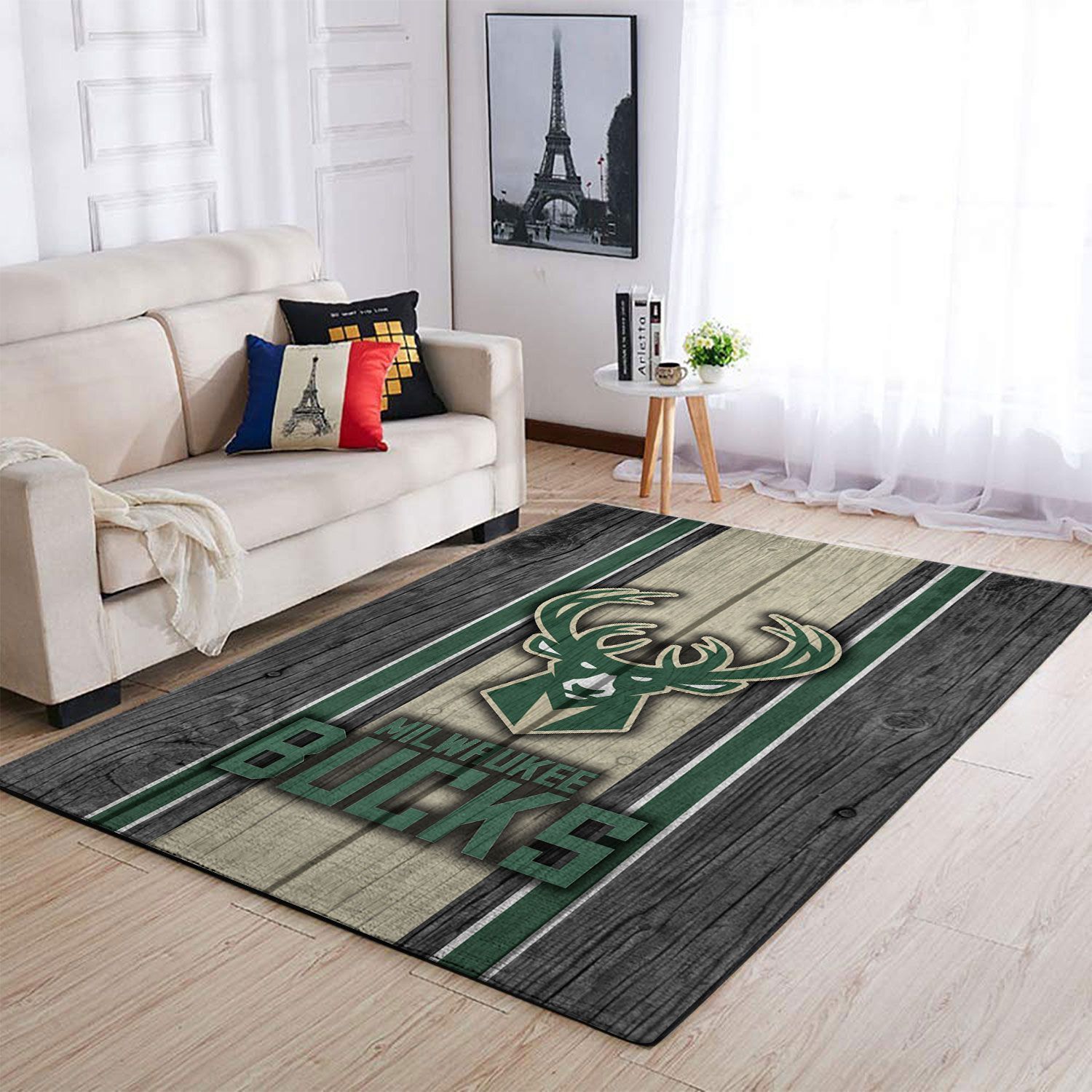 Amazon Milwaukee Bucks Living Room Area Rug