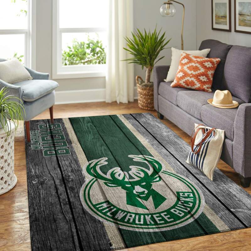 Amazon Milwaukee Bucks Living Room Area Rug