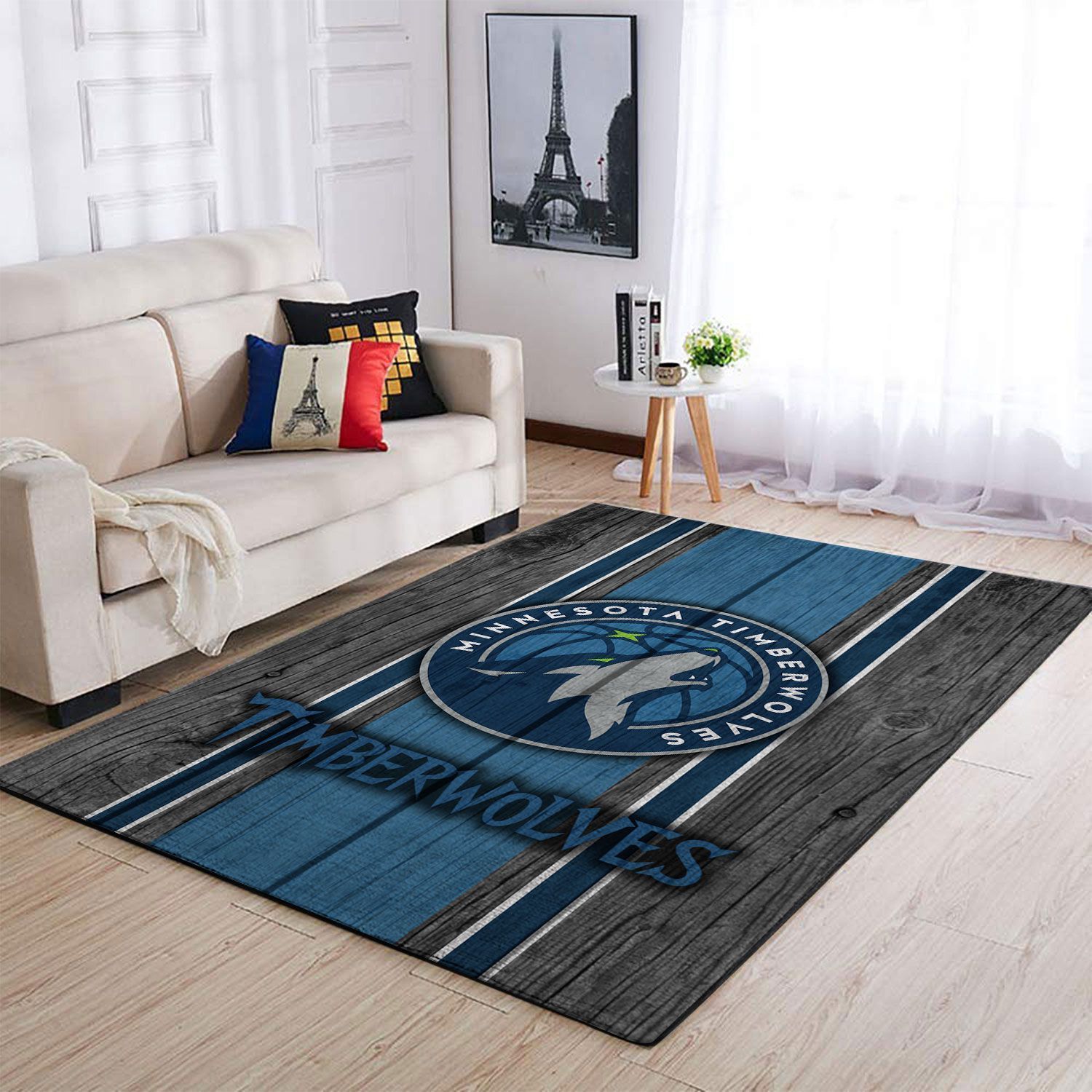 Amazon Minnesota Timberwolves Living Room Area Rug