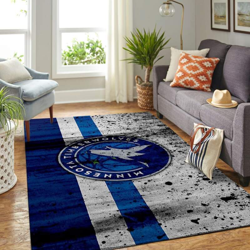 Amazon Minnesota Timberwolves Living Room Area Rug