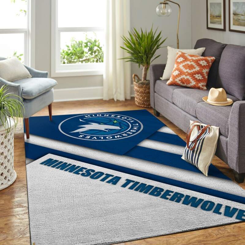 Amazon Minnesota Timberwolves Living Room Area Rug