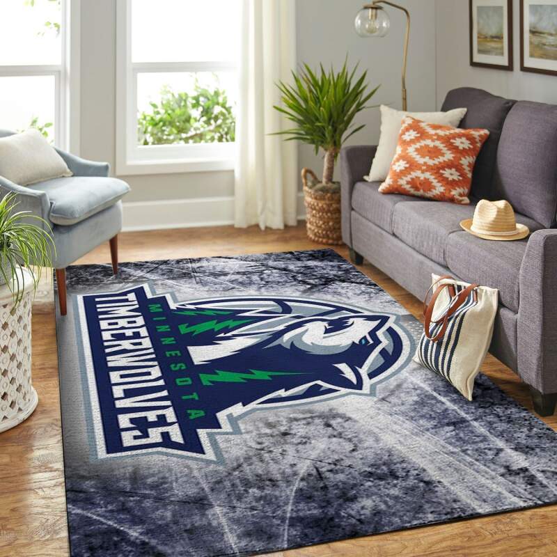 Amazon Minnesota Timberwolves Living Room Area Rug