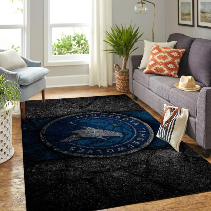 Amazon Minnesota Timberwolves Living Room Area Rug