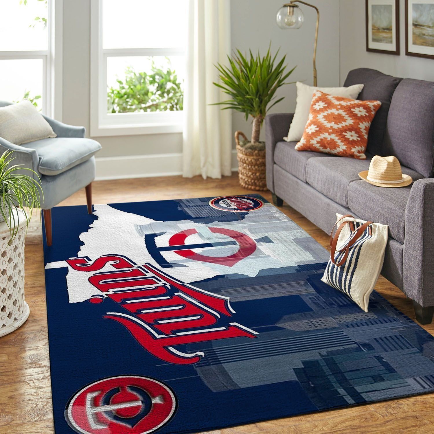 Amazon Minnesota Twins Living Room Area Rug