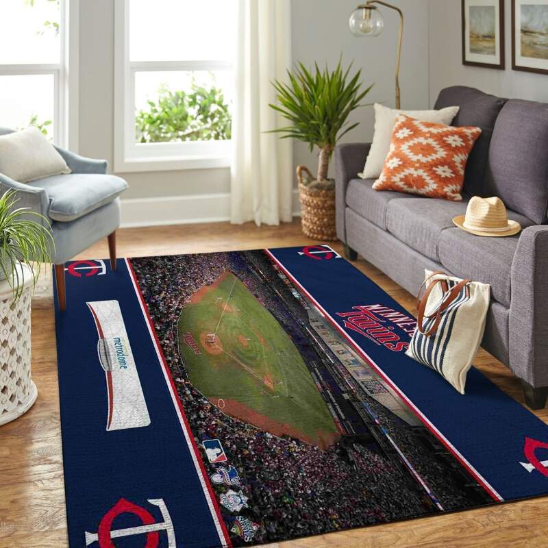 Amazon Minnesota Twins Living Room Area Rug