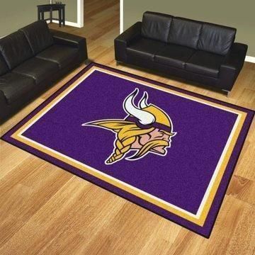 Amazon Minnesota Vikings Living Room Area Rug
