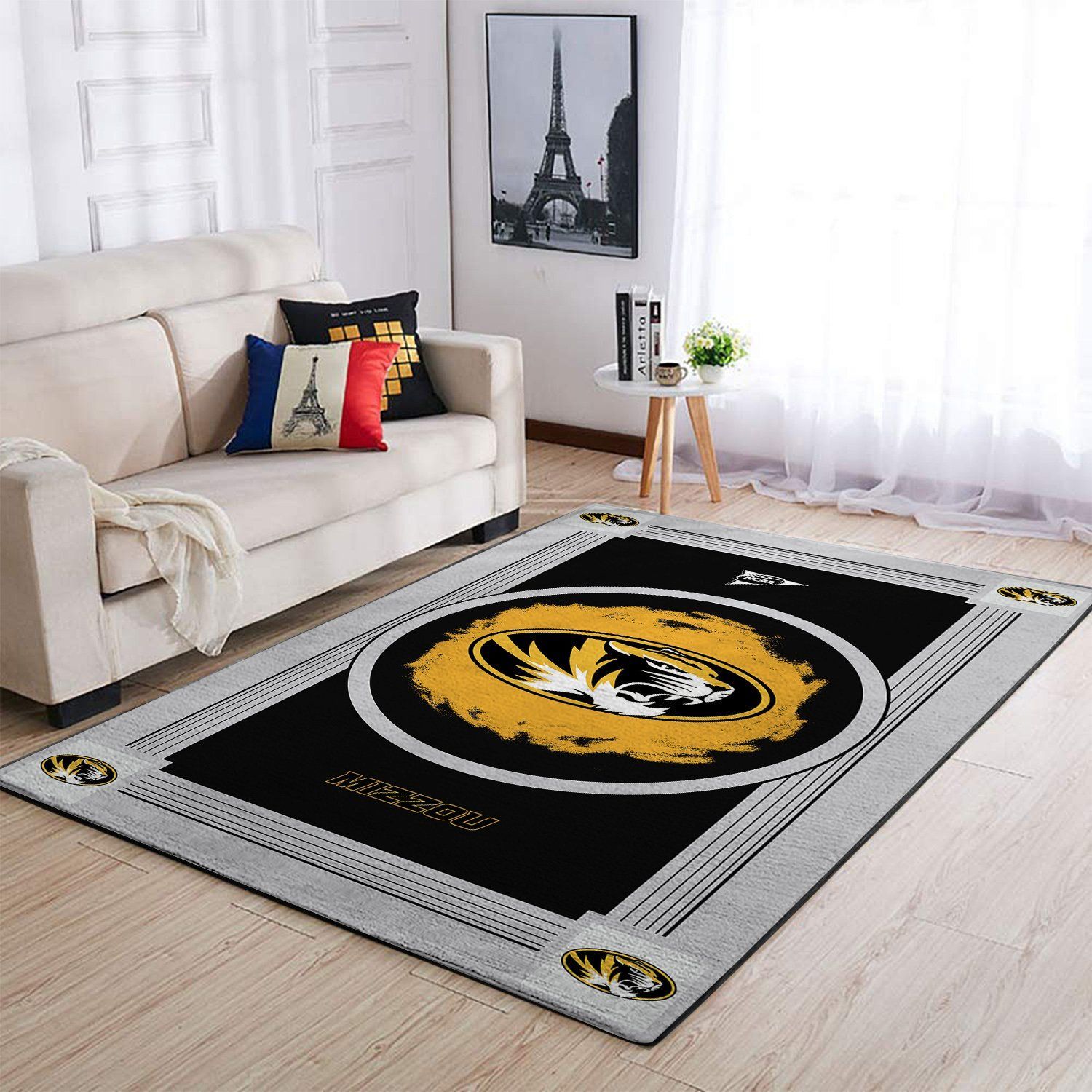 Amazon Missouri Tigers Living Room Area Rug
