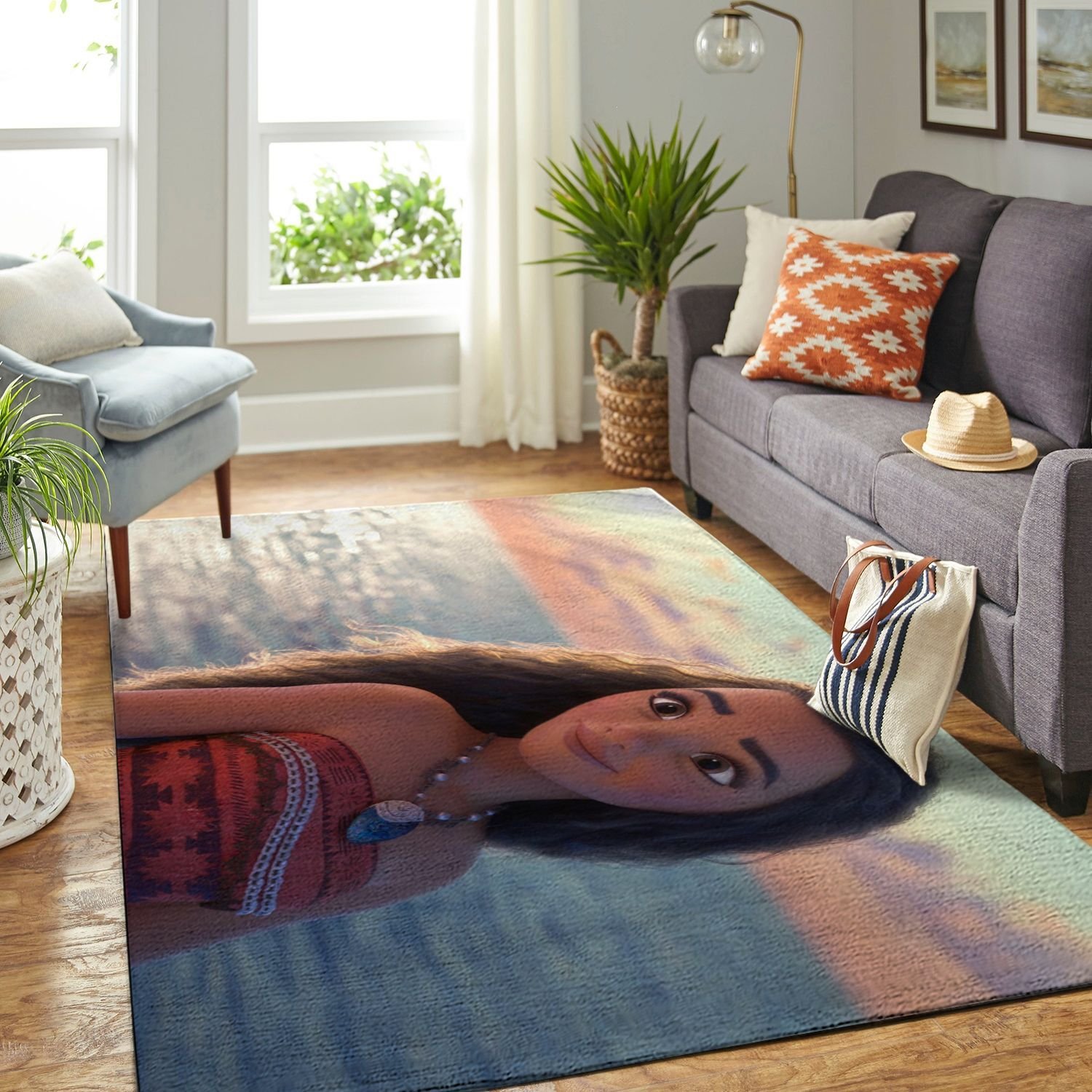 Amazon Moana Living Room Area Rug