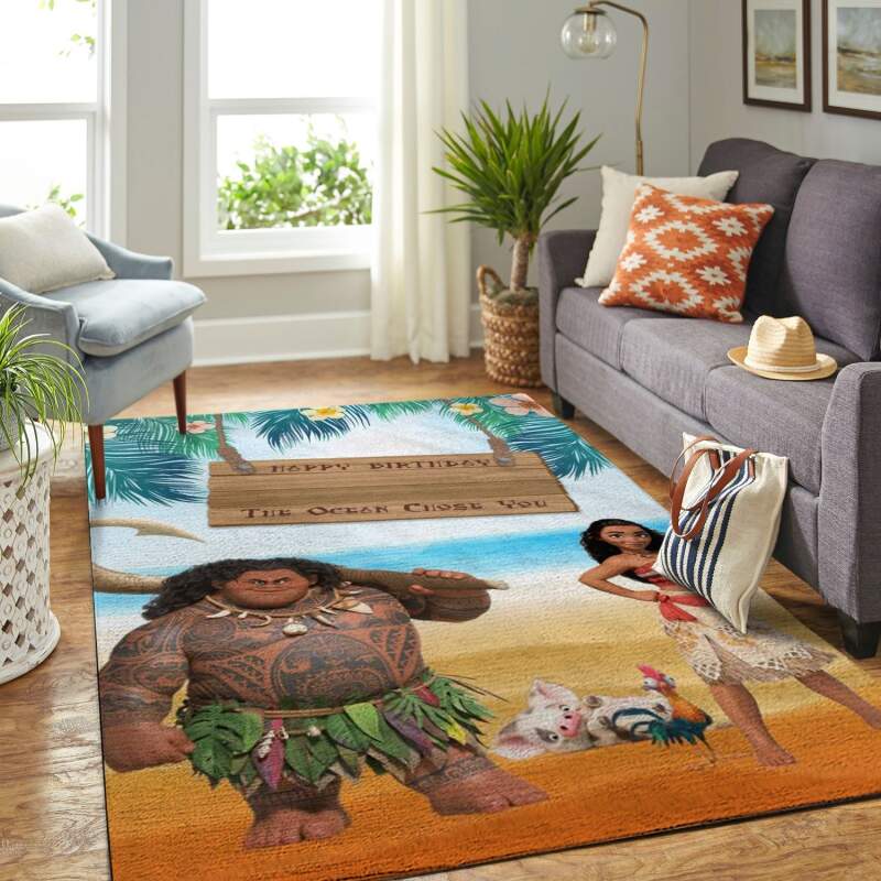 Amazon Moana Living Room Area Rug