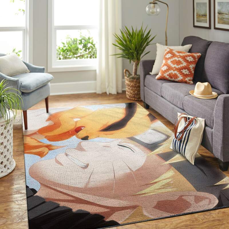 Amazon Naruto Themed Living Room Area Rug